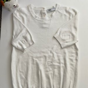 Women short sleeve sweater top